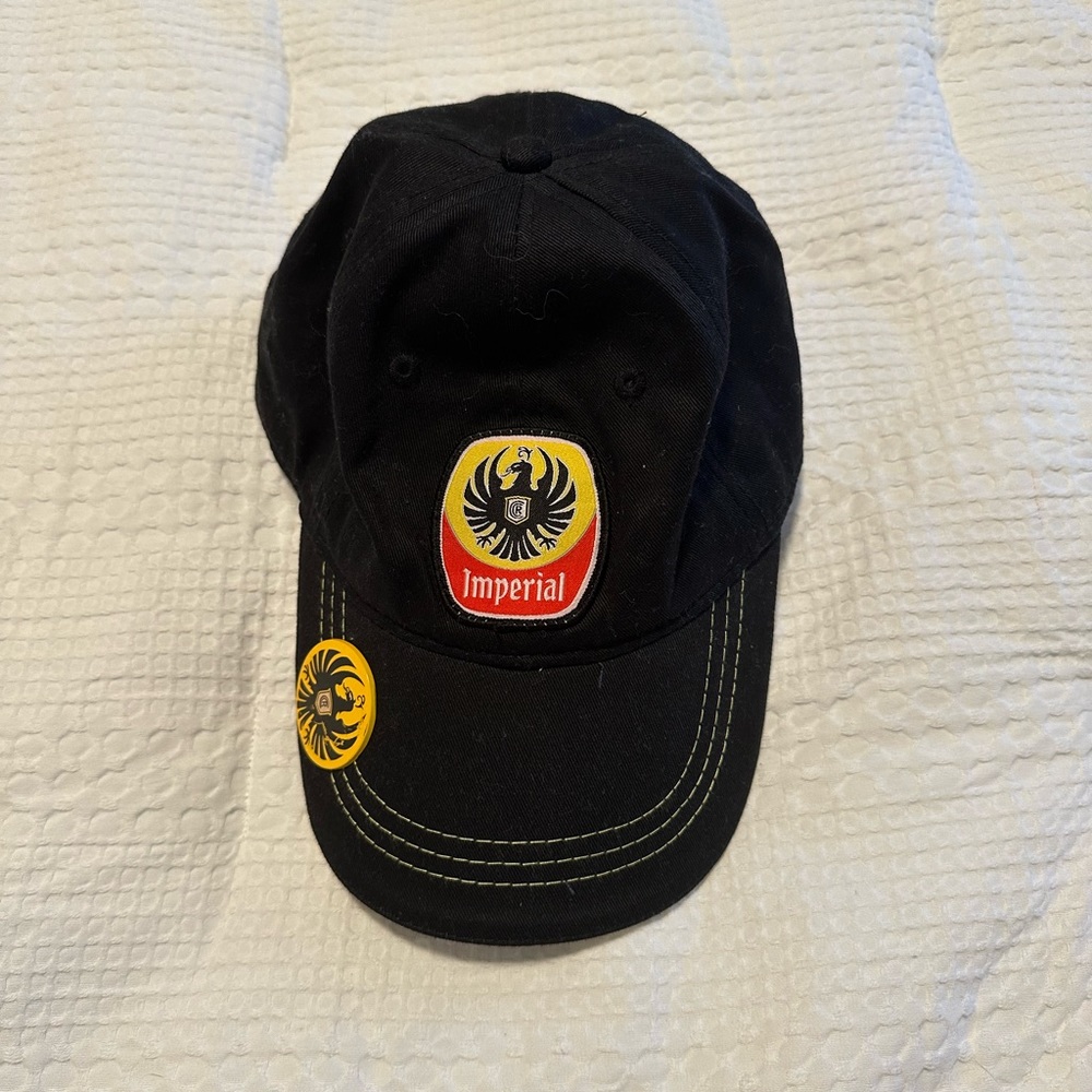 Unisex Imperial Beer Hat in color Black (adjustable)